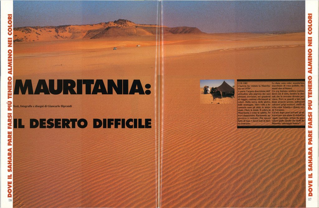 DOVE IL SAHARA PARE FARSI PIÙ TENERO. MAURITANIA: IL DESERTO DIFFICILE