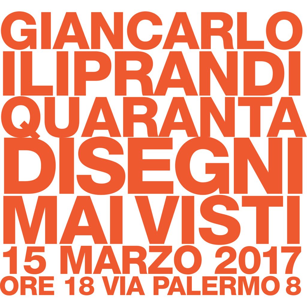 QUARANTA DISEGNI MAI VISTI