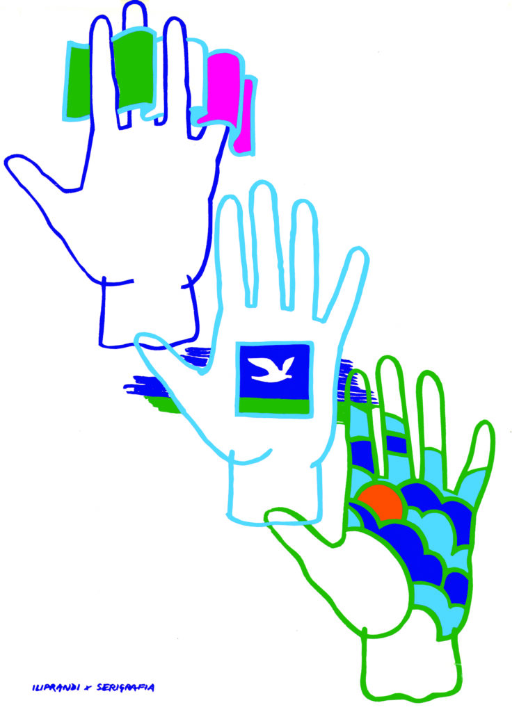 LA MANO - SERIGRAFIA 2