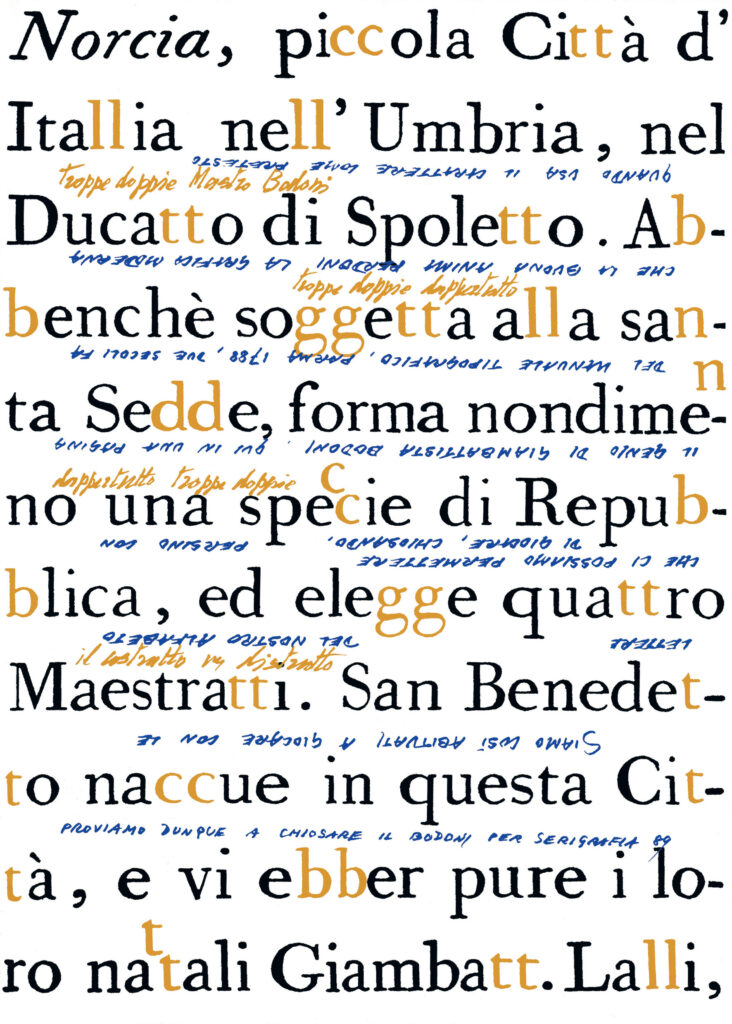 STORIA DEL CARATTERE - SERIGRAFIA 25