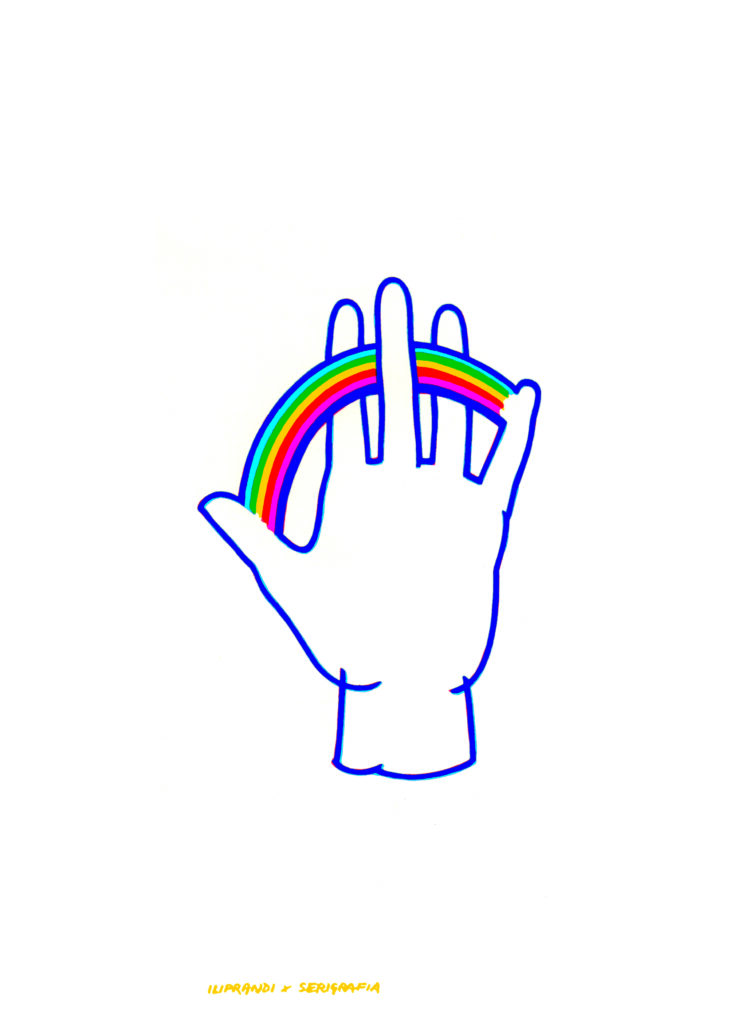 LA MANO - SERIGRAFIA 5
