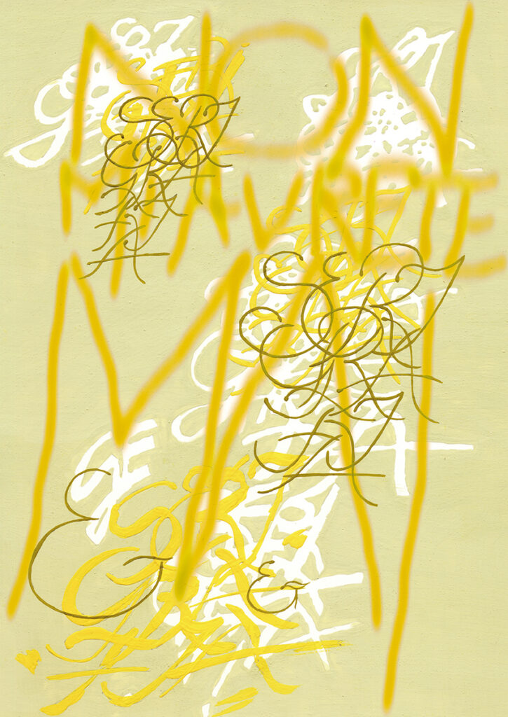 CALLIGRAFIE - SERIGRAFIA 48