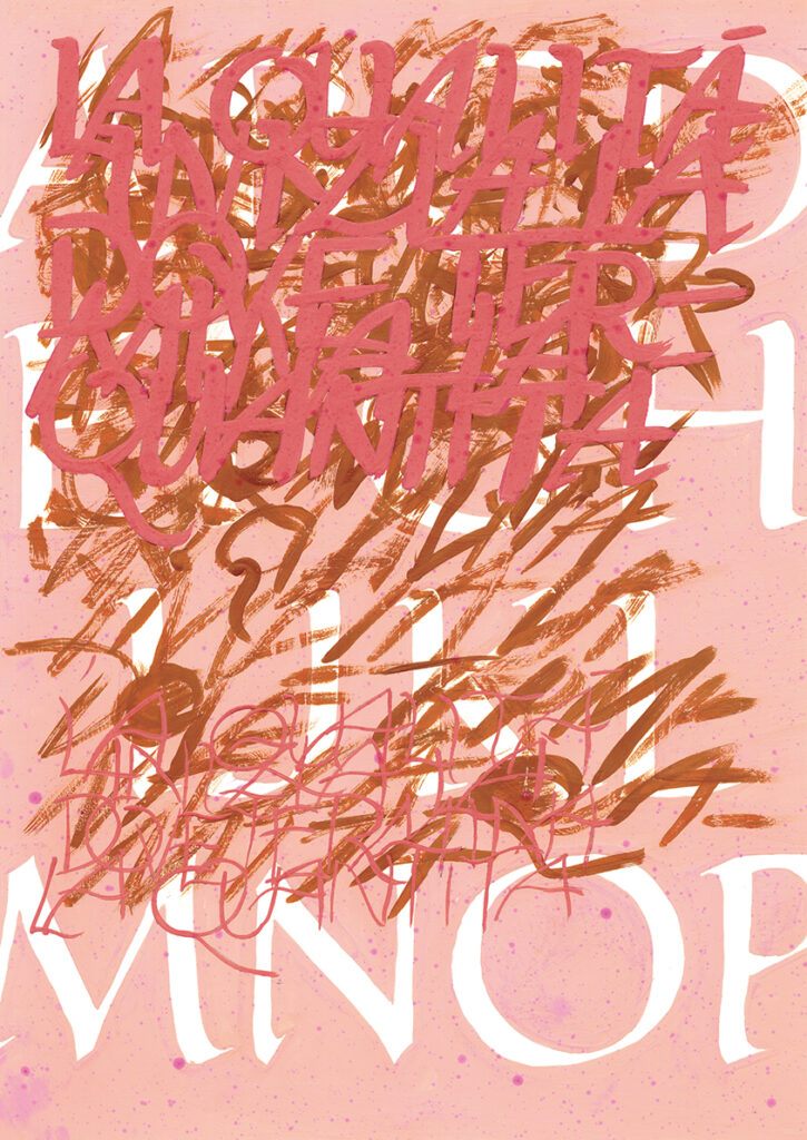 CALLIGRAFIE - SERIGRAFIA 49