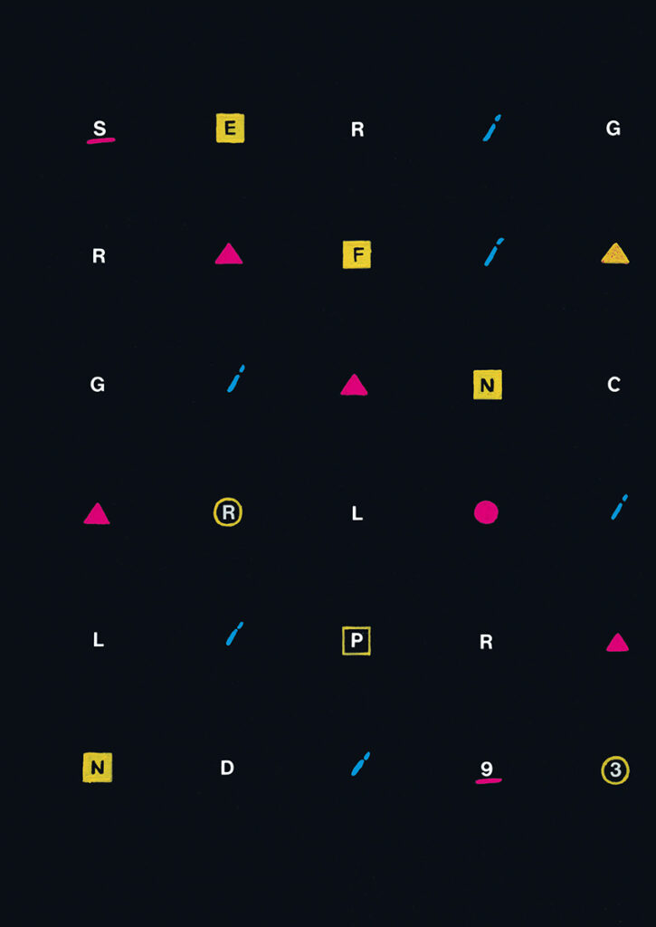 SANS SERIF - SERIGRAFIA 51