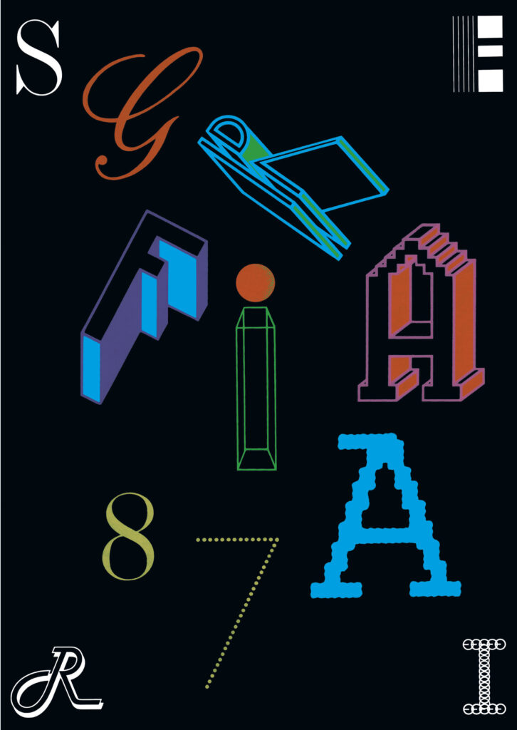 FONT E COMPUTER GRAPHICS - GRAFIA - SERIGRAFIA 14