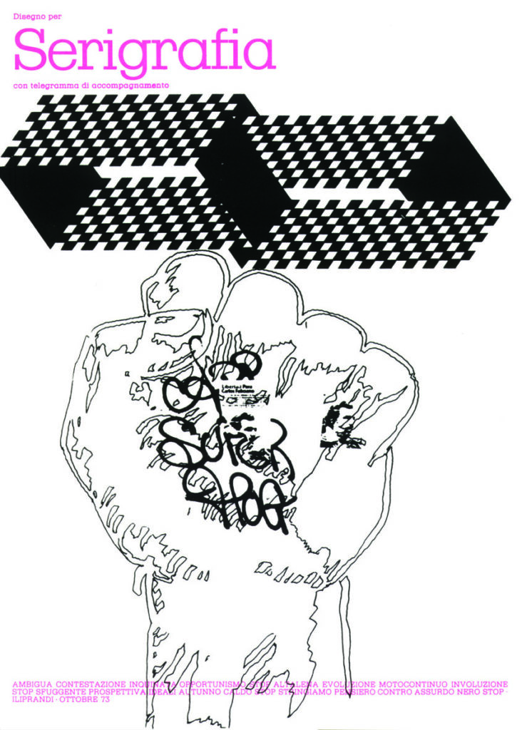 TELEGRAMMI - SALVARE IL SALVABILE - SERIGRAFIA 93