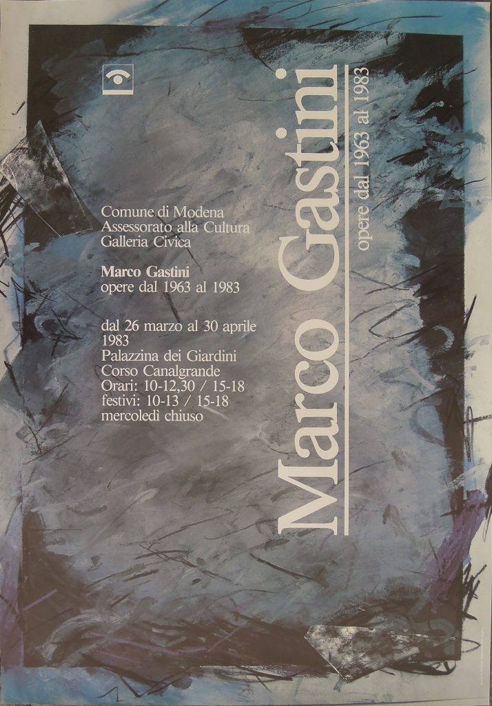 MANIFESTO - MARCO GASTINI
