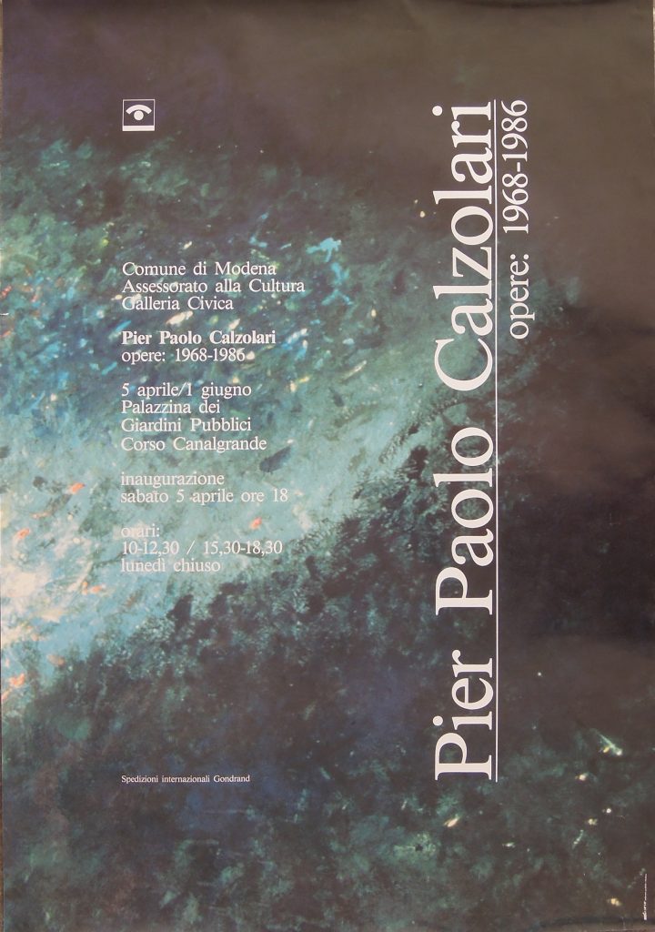 MANIFESTO - PIER PAOLO CALZOLARI