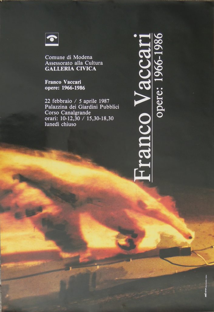 MANIFESTO - FRANCO VACCARI