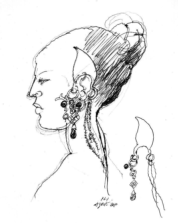 orecchio sinistro