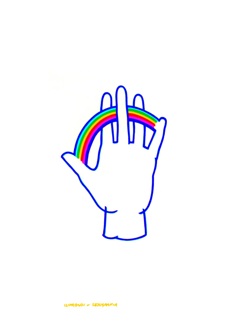 La mano - Serigrafia 5