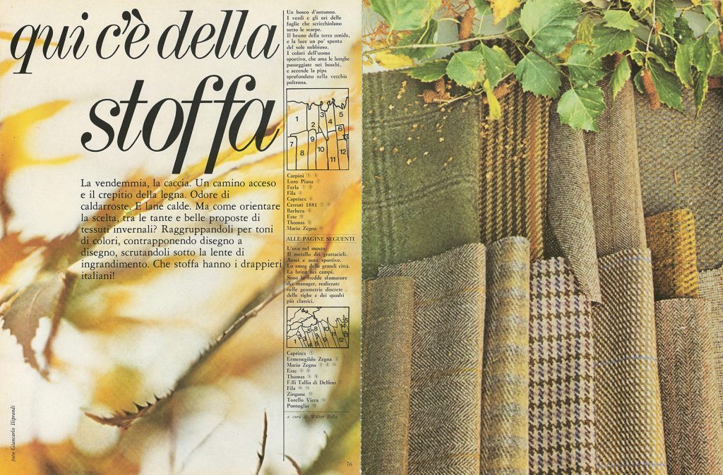 QUI C'È DELLA STOFFA