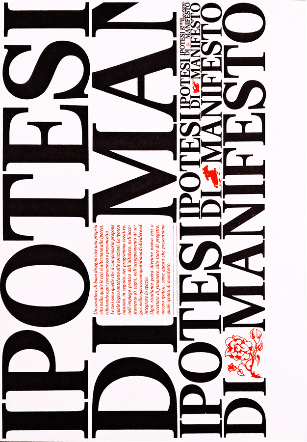 IPOTESI DI MANIFESTO 