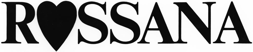 ROSSANA - MARCHIO E LOGOTIPO