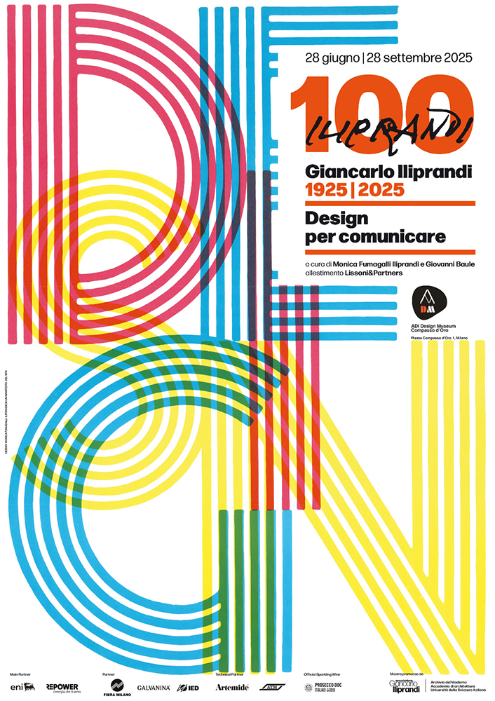 ILIPRANDI 100. GIANCARLO ILIPRANDI. DESIGN PER COMUNICARE