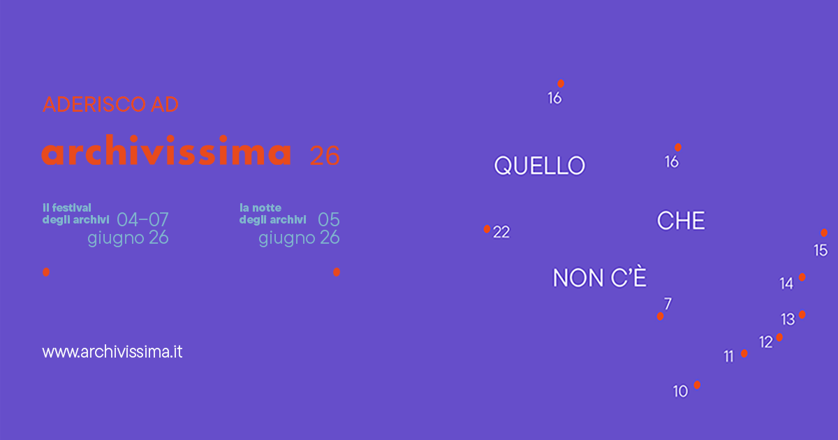 Archivissima 26 - La notte degli archivi